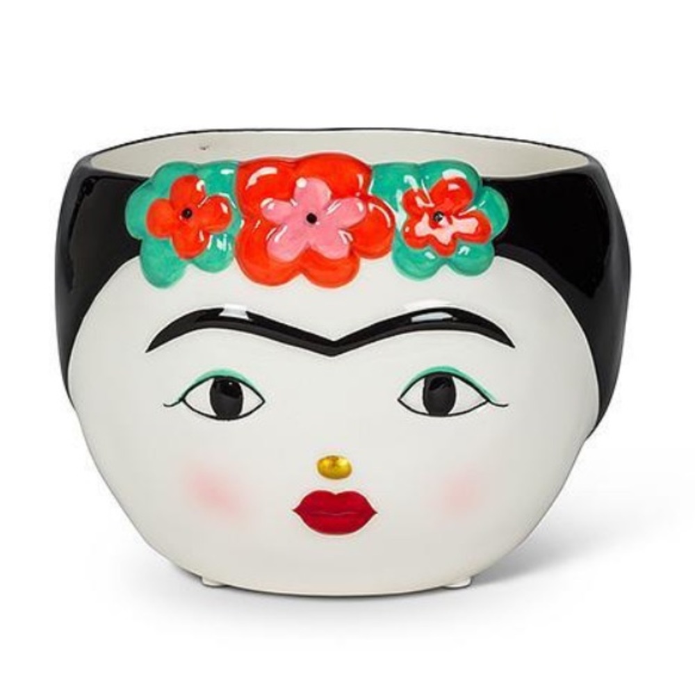 Floral Face Planter by Abbott
